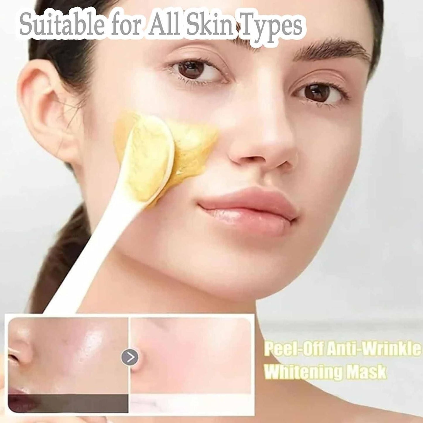 Gold Foil Peel-Off Mask  (Pack of 3) - BUY 2 GET 1 FREE