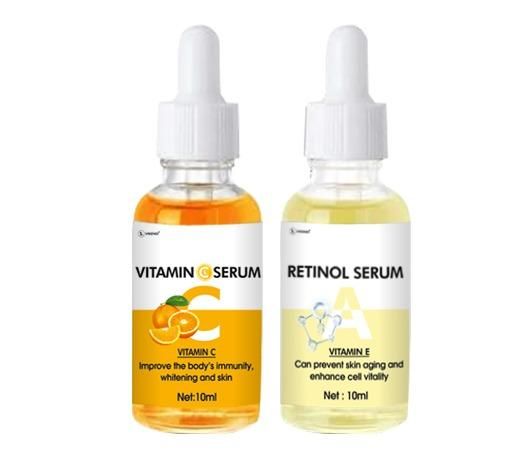 Vitamin C Serum And Retinol Serum 10ML (Pack of 4)