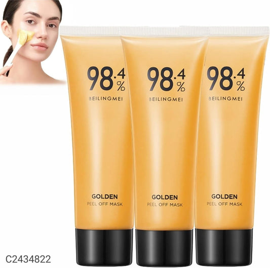 Gold Foil Peel-Off Mask  (Pack of 3) - BUY 2 GET 1 FREE